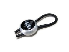 画像2: AUDI カーボンファイバー キータグ(AUDI Carbon fiber key tag) (2)