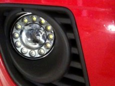 画像5: バルカン LED DRL付フォグランプ(インナーシルバー) for MINI R55/R56/R57/R60/R61 (5)