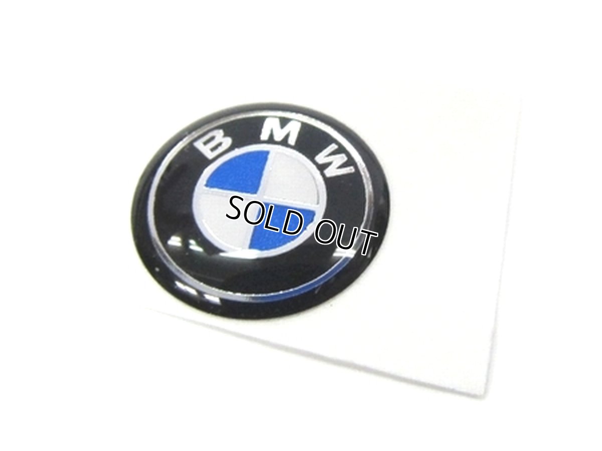 画像1: BMW キーエンブレム 12Φ (貼付タイプ) 1pc (1)