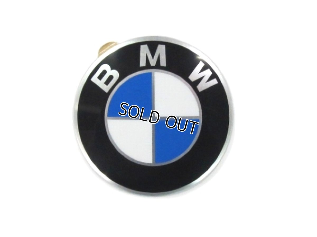 画像1: BMW純正メタルエンブレム (65φ) 1pc (1)