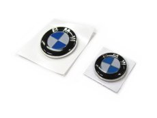 画像3: BMW純正3D-Logo エンブレム (27φ) 1pc (3)