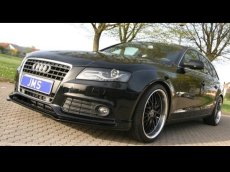 画像3: JMS フロントリップスポイラー for Audi A4(B8) フェイスリフト前 (3)