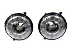 画像2: バルカン LED DRL付フォグランプ(インナーシルバー) for MINI R55/R56/R57/R60/R61 (2)