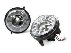 画像3: バルカン LED DRL付フォグランプ(インナーシルバー) for MINI R55/R56/R57/R60/R61 (3)