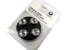 画像2: BMW バルブキャップ BMWロゴ クローム (BMW VALVE STEM CAPS) (2)