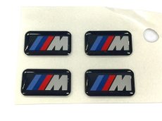 画像2: BMW M エンブレムシール (1pc) (2)