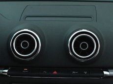 画像2: アルミ カラーエアベントベゼル 4pcs (アルミシルバー) for Audi A3/S3(8V) (2)