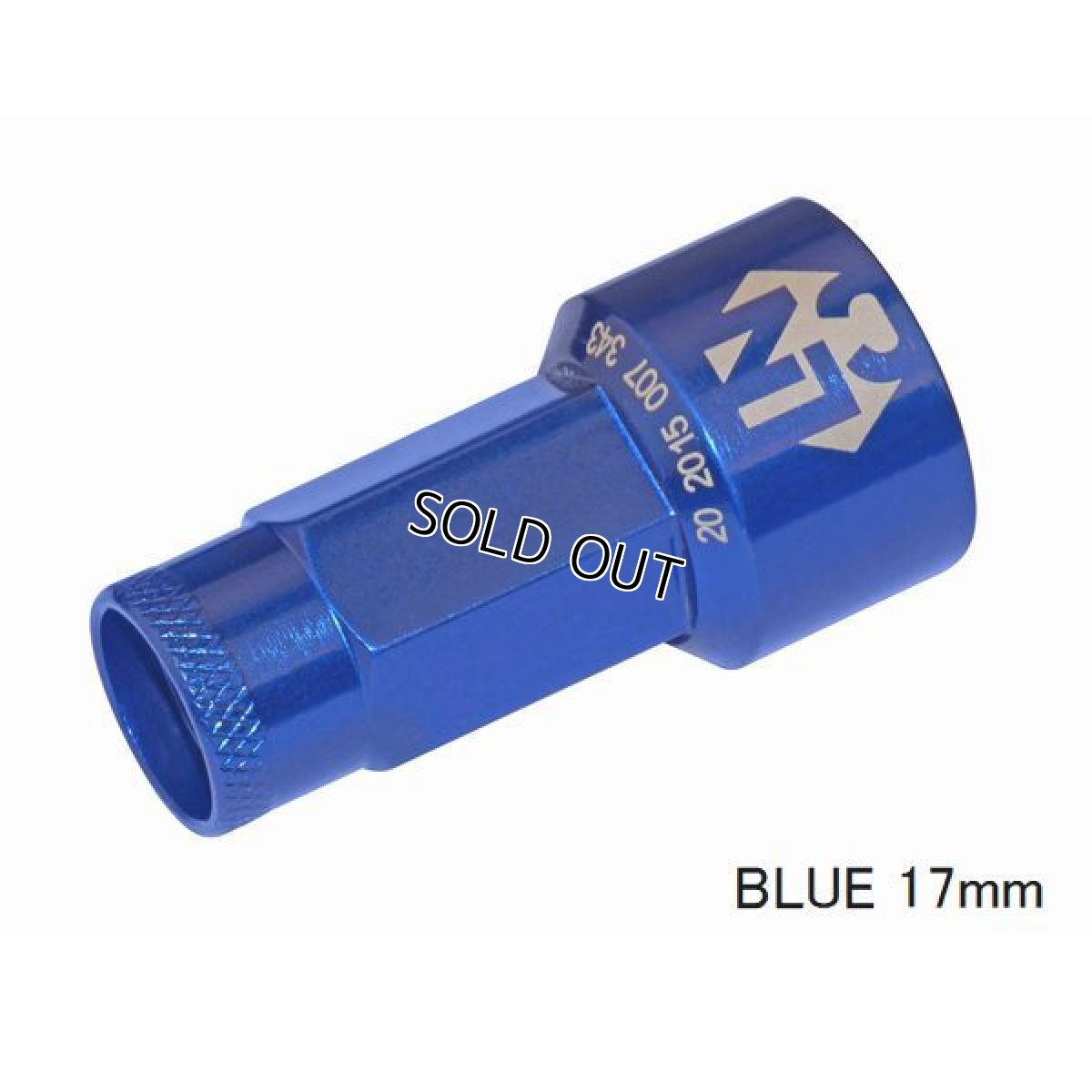 画像1: FOLIATEC Lug Nuzz Cover ラグナットカバー "17mm" BLUE(ブルー) (1)