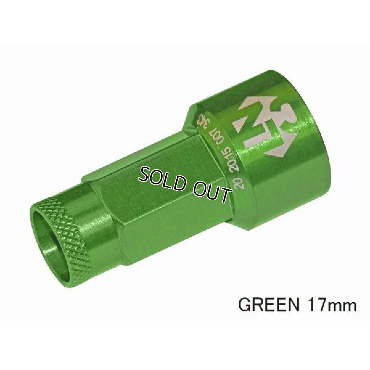 画像1: 【OUTLET】FOLIATEC Lug Nuzz Cover ラグナットカバー "17mm" GREEN(グリーン) (1)