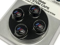 画像4: BMW バルブキャップ "M"ブラック/ブラック（BMW VALVE STEM CAPS M） (4)