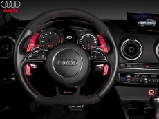 画像1: PD アルミパドルシフター for Audi Version2 (レッド) (1)