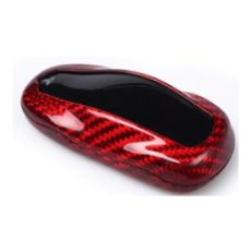 画像1: 【OUTLET】AutoStyle カーボンキーケース RED for TESLA Model X (1)