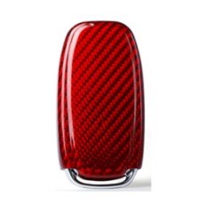 画像2: AutoStyle カーボンキーケース RED for  AUDI A4/A5/Q5(B8) (2)