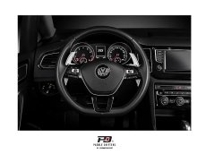 画像2: PD Paddle Shift Extension シルバー for GOLF7 Sportline (2)