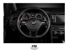 画像2: PD Paddle Shift Extension ブラック for GOLF7 Sportline (2)