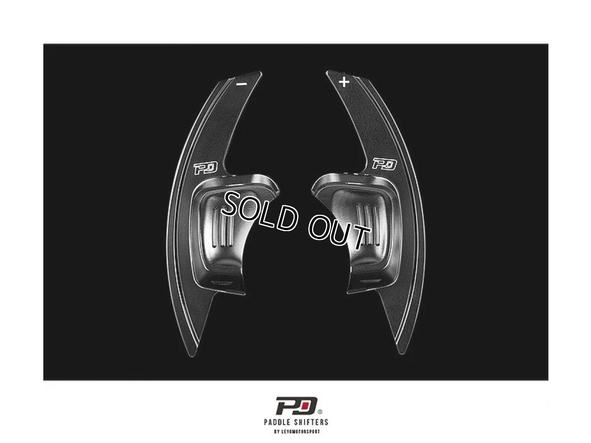 画像1: PD Paddle Shift Extension ブラック for GOLF7 Sportline (1)