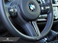 画像1: AUTOTECKNIC Carbon ステアリングホイールトリム for BMW M2/M3/M4 (1)