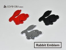 画像2: core OBJ Rabbit Emblem マットブラック (2)