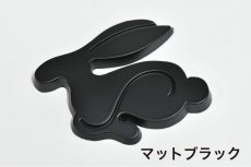 画像1: core OBJ Rabbit Emblem マットブラック (1)