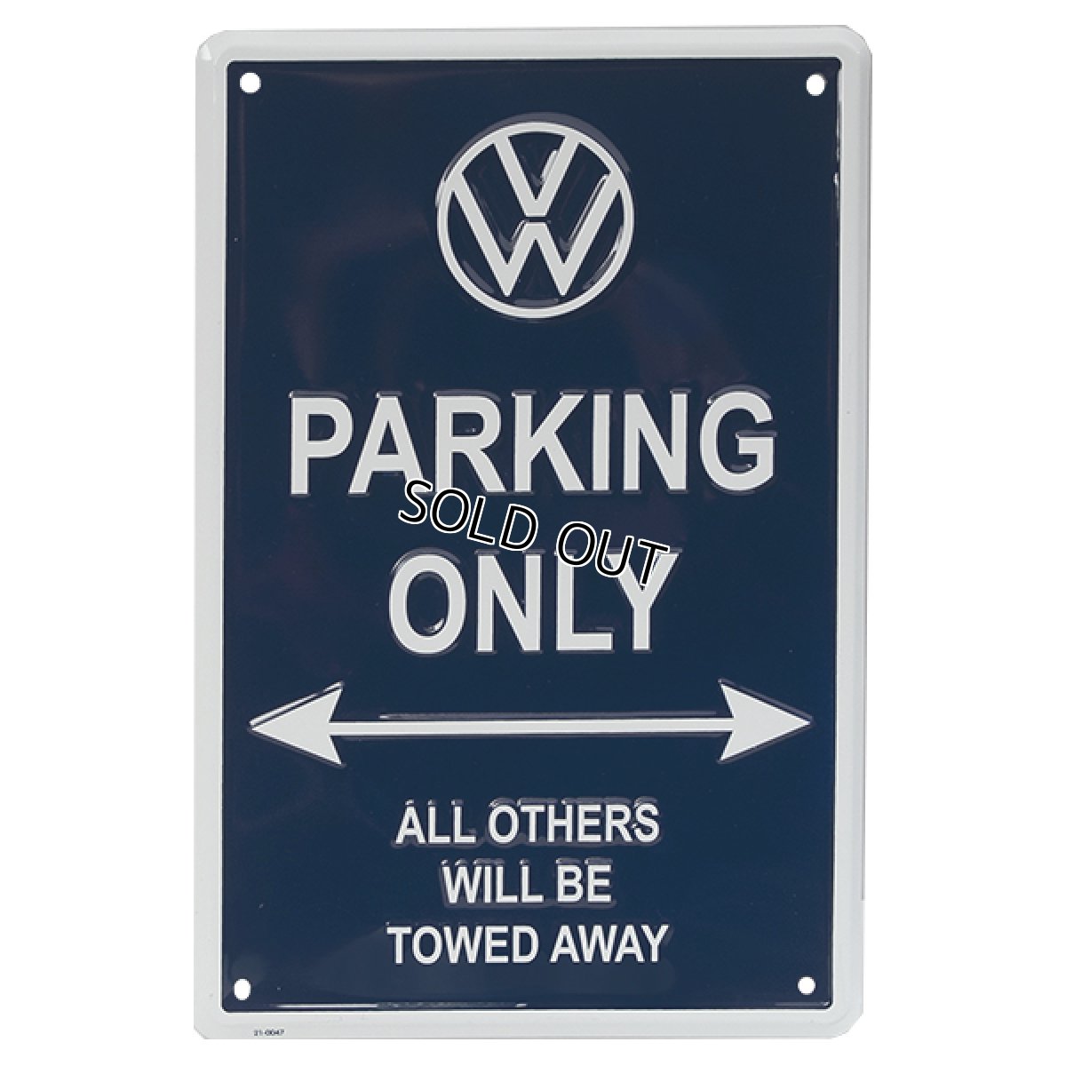 画像1: VW Parking Only Metal Sign (1)