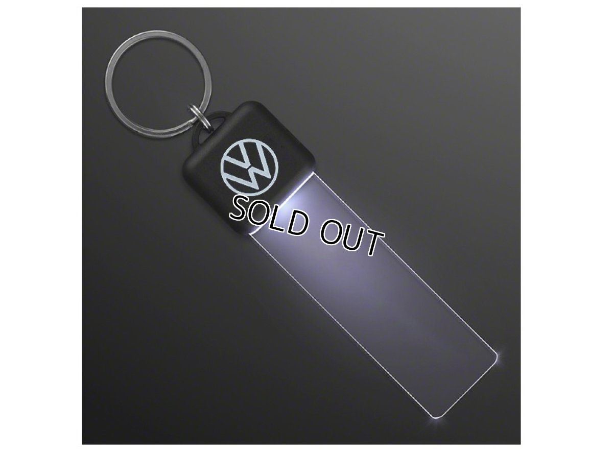 画像1: VW Light Up LED KeyChain #59 WHITE (1)