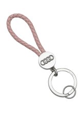 画像1: AUDI Braided Leather Lob Keyring (1)