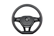 画像1: Autostyle ステアリングカバー パンチングレザートップ for VW GOLF8/7.5/7 (1)