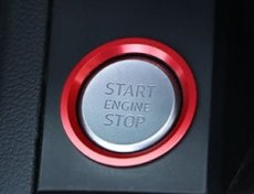 画像3: Autostyle AUDI Start/Stop Button/Ring RED (3)