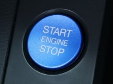 画像3: Autostyle AUDI Start/Stop Button/Ring BLUE (3)