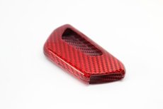 画像1: AutoStyle カーボンキーケース RED for VW GOLF８ (1)