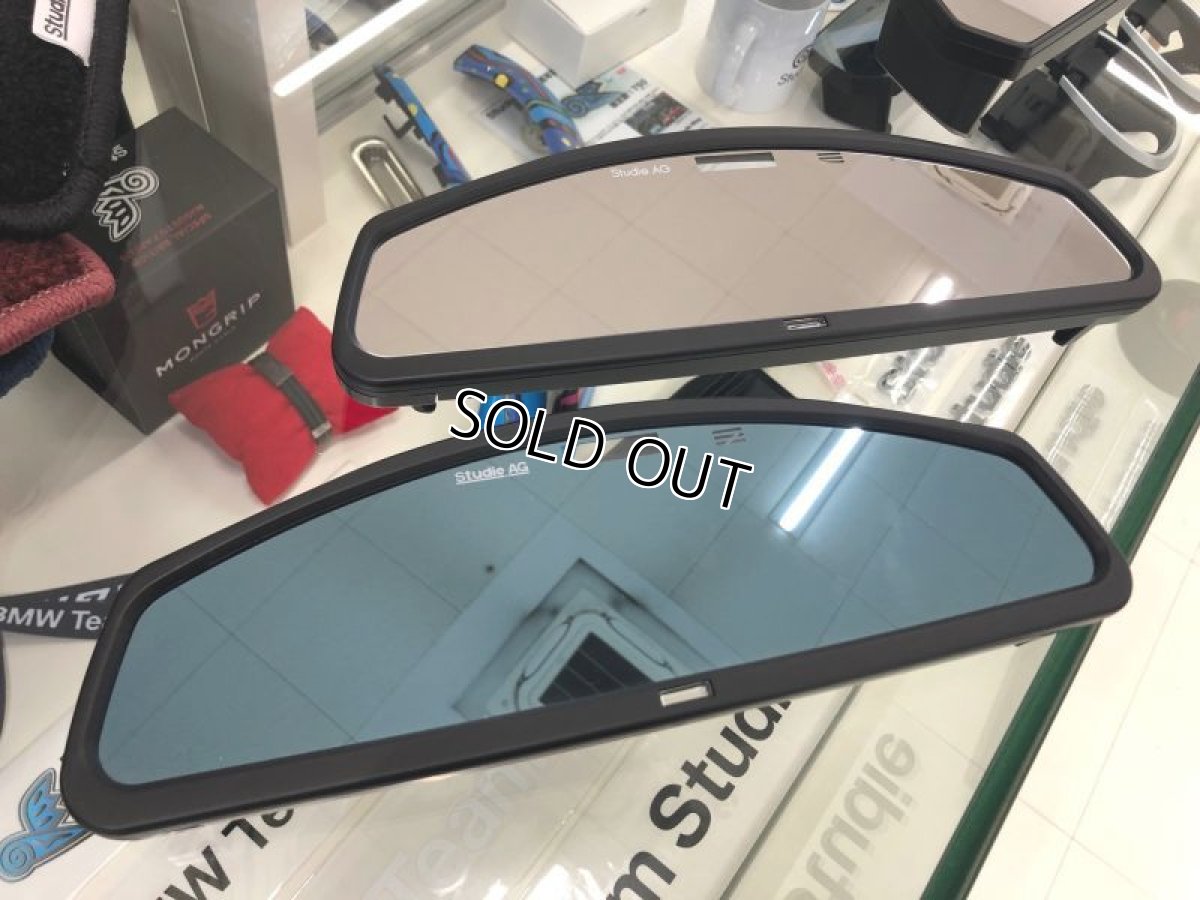 画像1: BMW Wide Angle Rear View Mirror Type2 ロゴ有/クローム(BMWワイドアングルリアビューミラー タイプ2) (1)