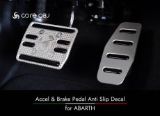 画像1: Accell/Beake Pedal Anti Slip Decal for ABARTH (1)