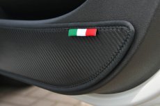 画像2: core OBJ Carbon Tone Door Kick Guard for ABARTH595.695/FIAT500 (2)