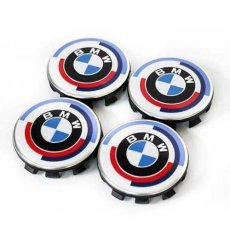 画像1: BMW 50yahre Center Caps 4pcs #484 (1)