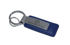 画像9: Mercedes-Benz US純正 レザーキーホルダー KRL  (9)