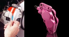 画像2: FOLIATEC ブレーキキャリパーラッカー ピンクメタリック（Brake Caliper Lacquer PinkMetallic） (2)